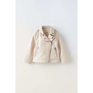 FAUX LEATHER BIKER JACKET